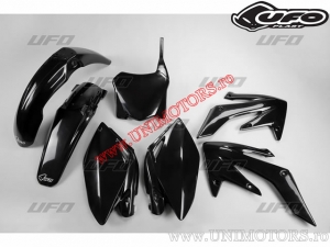 Plastik-Kit (Schwarz) - Honda CRF 250 R ('09) - UFO