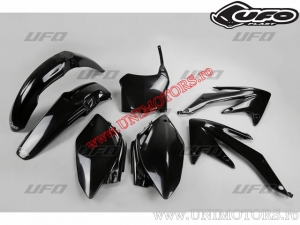 Plastik-Kit (Schwarz) - Honda CRF 450 R ('08) - UFO