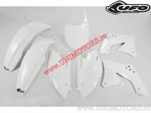 Plastikkit (weiß) - Kawasaki KX 250 F 4T ('09 / '12) - UFO