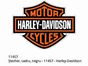 Plugue, quadro, preto - 11457 - Harley-Davidson