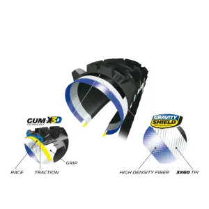 Pneu (borracha) Michelin Wild Enduro Gum-X 27.5x2.40 - Michelin