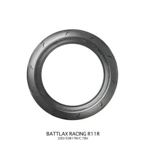 Pneu Bridgestone Battlax R11 190/55 R17 75V TL - Bridgestone