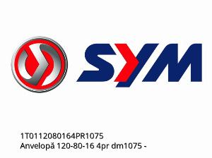 Pneumatico 120-80-16 4pr dm1075 - 1T0112080164PR1075 - SYM