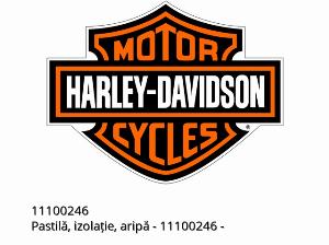 Poduszka, izolacja, błotnik - 11100246 - Harley-Davidson