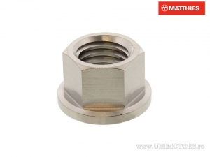 Porca com colar Pro Bolt M12 x 1.75 mm titânio cinza - JM