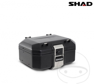 Portapacchi (topcase) - 37 litri - colore alluminio nero - Modello Shad Terra TR37 - JM