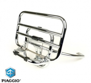 Portbagaj cromat spate - Vespa GTS / GTS Touring / GTS Super / GTV / GTV Navy 4T LC 125-250-300cc - Piaggio