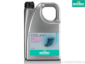 Préparation antigel (-38°C) Motorex COOLANT M3.0 4L - Motorex