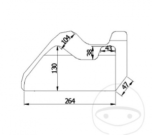 Premium motorháztető 264 x 130 cm felett 1000cc - JM