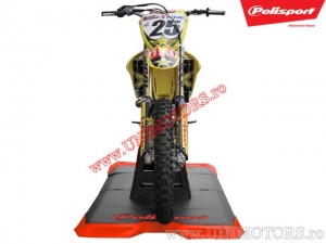 Pres de servicio motocross - 180x99cm (rojo) - Polisport