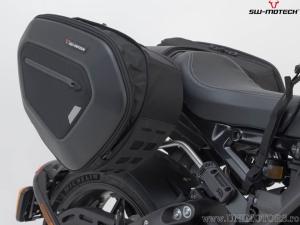 PRO BLAZE Side Bag Set with Detachable Supports - 30-40L - black-anthracite - Harley-Davidson LiveWireONE - SW-Motech