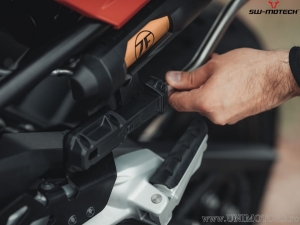 PRO BLAZE Side Bag Set with Removable Supports / 30-40L - black-anthracite - Triumph Speed Triple S ('18-) - SW-Motech