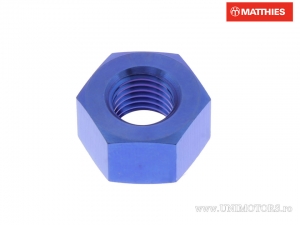 Pro Bolt M10 x 1.50 mm Blaue Titanmutter - JM