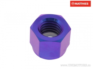 Pro Bolt M12 x 1.75 mm titanium paars zelfborgende moer - JM