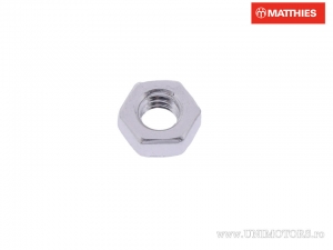 Pro Bolt M4 x 0.70 mm Silver Aluminum Nut - JM