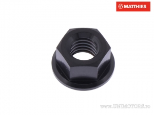 Pro Bolt M8 x 1.25 mm Black Titanium Flanged Nut
