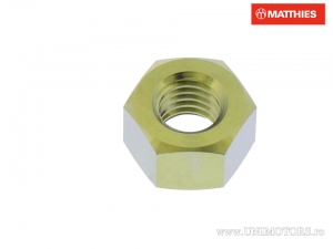 Pro Bolt M8 x 1.25 mm Gold Titanium Nut - JM