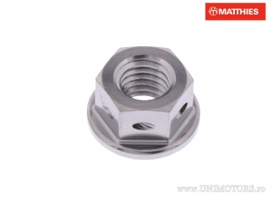 Pro Bolt M8 x 1.25 mm Titanium Racing Flanged Nut - JM