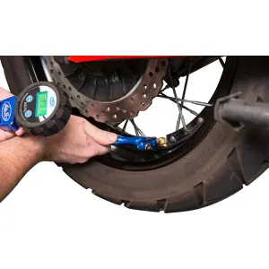 Pro Fill™ Air Chuck - Niebieski, Anodowany - 38100073