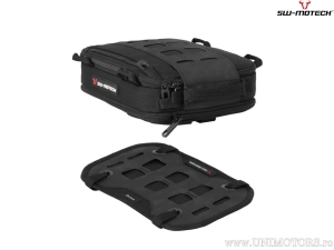 PRO Plus accessory bag set black with PRO Base mount - 1680D ballistic nylon - 6.0L - SW-Motech