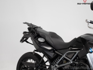 PRO Side Case Carrier Set Black - BMW F 800 / 700 / 650 GS ('07-'18) - SW-Motech