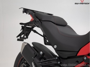 PRO Side Case Carrier Set Black - Ducati Multistrada 1200/1260/950/V2 - SW-Motech