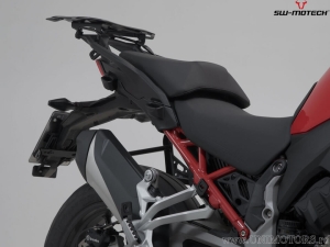 PRO Side Case Carrier Set Black - Ducati Multistrada V4 ('20-) - SW-Motech