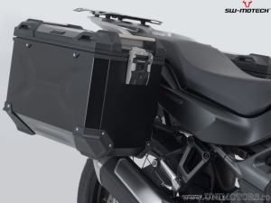 PRO Side Case Carrier Set, black - Honda XL750 Transalp ('22-) - SW-Motech
