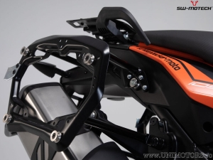 PRO Side Case Carrier Set, black - KTM 1050/1090/1190 Adv / 1290 SAdv - SW-Motech