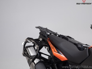 PRO Side Case Carrier Set, black - KTM 1050/1090/1190 Adv / 1290 SAdv - SW-Motech