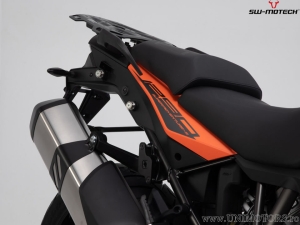 PRO Side Case Carrier Set, black - KTM 1050/1090/1190 Adv / 1290 SAdv - SW-Motech