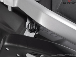 PRO Side Case Carrier Set Black - Suzuki DL 650 ('16-) - SW-Motech