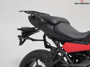 PRO Side Case Carrier Set Black - Yamaha Tracer 9 / GT ('20-) / GT+ ('22-) - SW-Motech