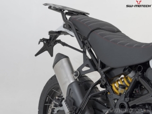 PRO Side Case Carrier Set US Model Black - Ducati DesertX ('22-) / Rally ('23-) - SW-Motech