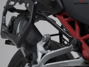 PRO Side Case Carrier Set US Model Black - Ducati Multistrada V4 ('20-) - SW-Motech