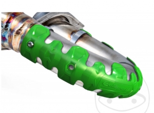 Proteção de escape verde ARMADILLO COMPRIMENTO 40CM - JM