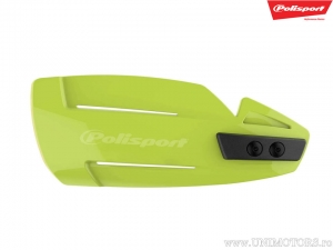 Proteção de mãos abertas conjunto cor amarelo fluorescente Hammer - Polisport