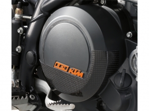 Protectie capac ambreiaj (carbon) KTM 690 Duke ('09-'19) / 690 Duke ABS / 690 Duke R ABS / 690 Enduro R ABS ('16) - KTM