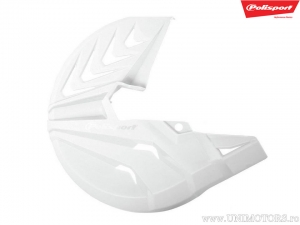 Protectie disc frana fata culoare alba - Polisport