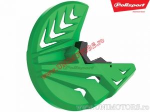 Protectie disc frana fata verde Kawasaki KX 250 F 4T ('13-'19) / KX 450 F ('15-'19) - Polisport