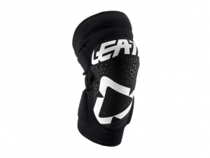 Protectii genunchi (genunchiere) enduro / cross 3DF 5.0 Zip alb/negru: Mărime - S/M