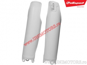 Protectii jamba furca (albe) - Honda CRF 250 R ('04-'19) / CRF 450 R ('04-'18) - Polisport