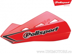Protectii maini Qwest (rosii - prindere plastic) - Polisport