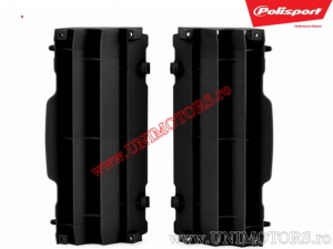 Protectii radiator negre Husqvarna FC / FE / TC / TE / KTM EXC / EXC-F / SX / SX-F - Polisport