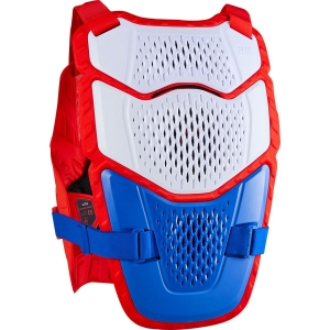 Protection corporelle FOX - RACEFRAME IMPACT GUARD CE BLEU/ROUGE: Taille - L/XL