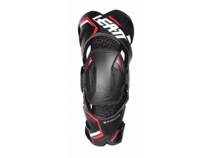 Protection de Genou (Genouillères) Enduro / Cross Leatt X-Frame PRO Carbon Noir/Rouge: Taille - S