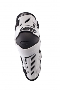Protections de genou et de tibia enduro / cross Dual Axis blanc/noir: Taille - XXL