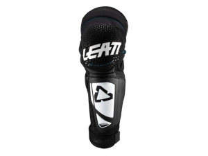 Protections de genou et tibia enduro / cross 3DF Hybrid EXT blanc/noir: Taille - S/M