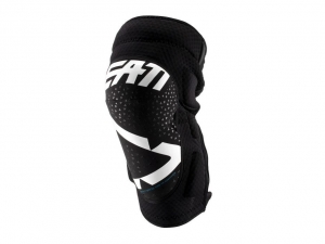 Protections de genoux (genouillères) enduro / cross 3DF 5.0 Zip blanc/noir: Taille - S/M
