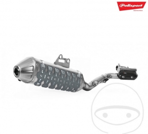 Protector de escape gris Armadillo Extreme Polisport L: 30 cm - JM